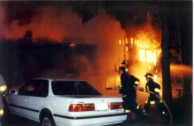 Structure Fire On Curry St On September 1, 1991